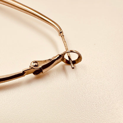 Gold bridle bit on a beige background